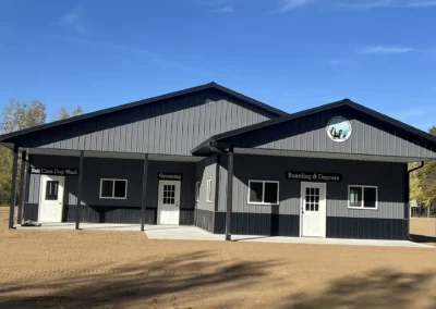 country pup kennel building 1